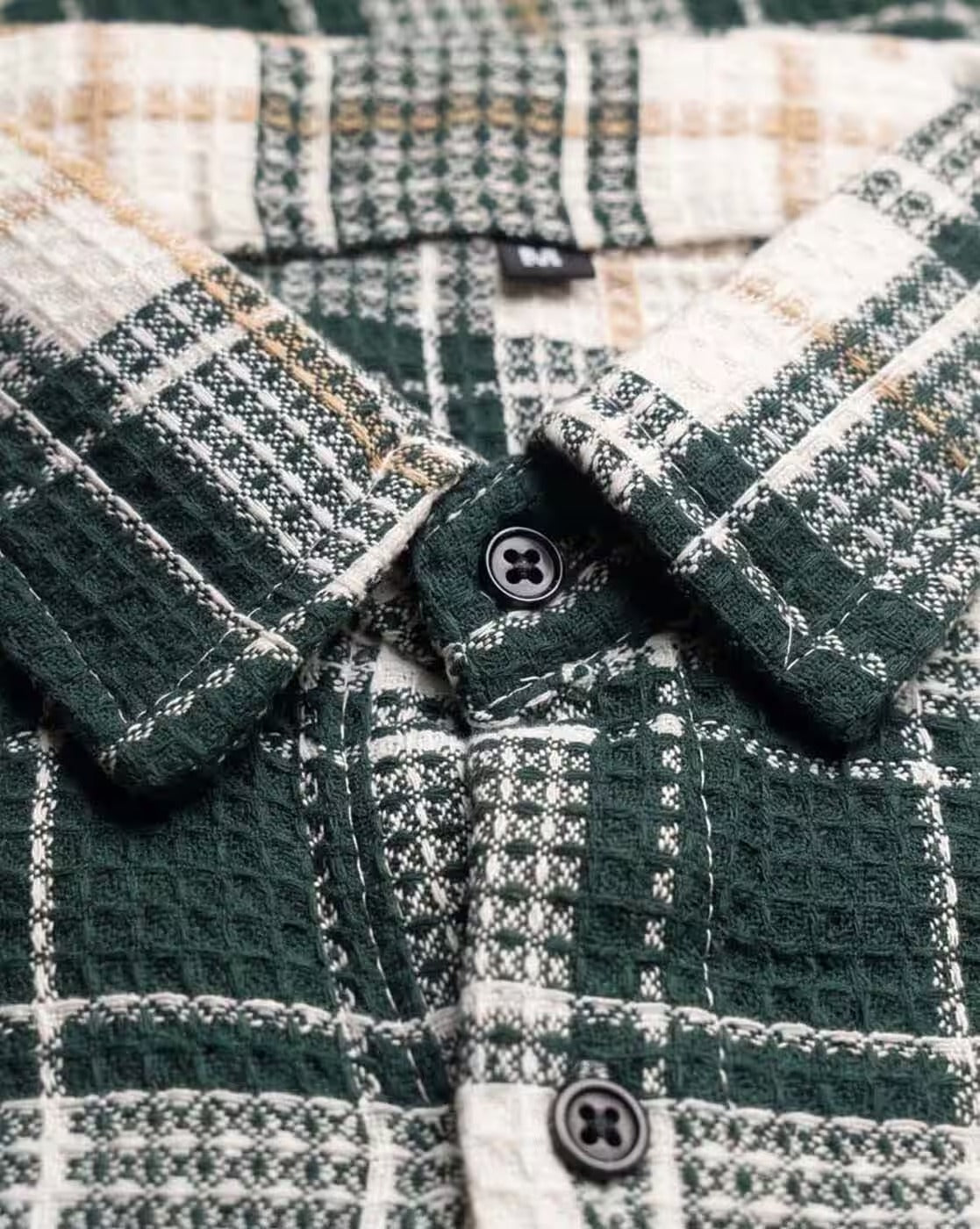 Oxfordlane Men's Premium Green Checked Casual Shirt | Full Sleeve Regular Fit Plaid Flannel Smart Casual Shirt